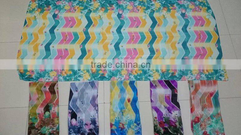 // Animal viscose scarf// big flower printed scarf //