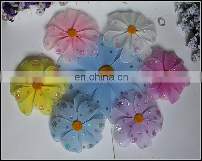 New style double leaves artificial silk flower