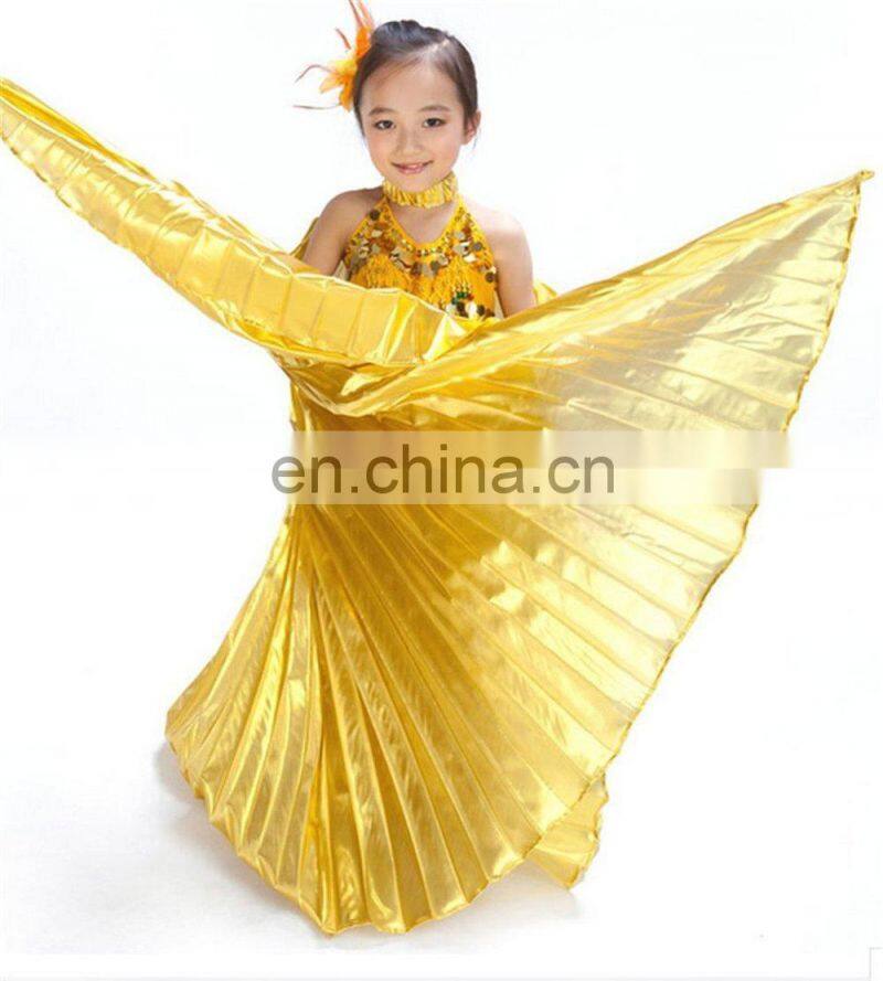 Girls Kids Handmade Belly Dance Costume Children's Angel Isis Wings