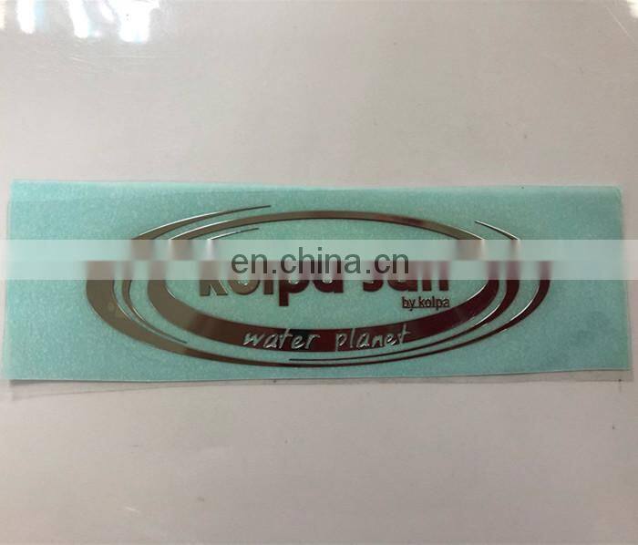 Metallic colorful adhesive stickers for bluetooth speaker