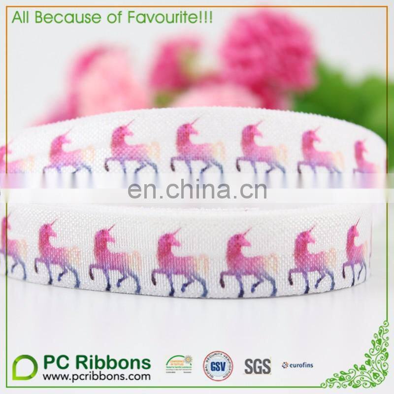 5/8" FOE succulent plant printed headband Wholesale Floral Print FOE