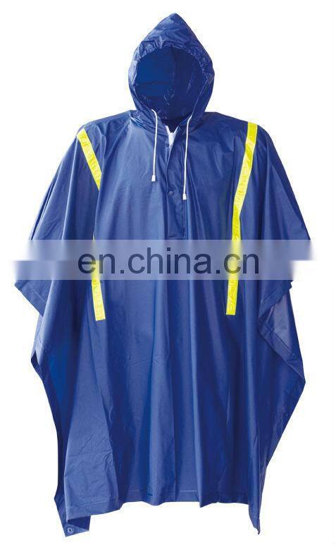 SOFT IMPROVED PVC RAINCOAT LIGHT WEIGHT PVC PONCHO FOLDABLE PONCHO