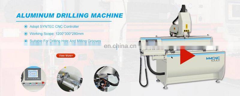 CNC 3+1 Axis Aluminum Profile Drilling and Milling Machine/Aluminum Window CNC Drilling and Milling Machine Aluminum Window Mach
