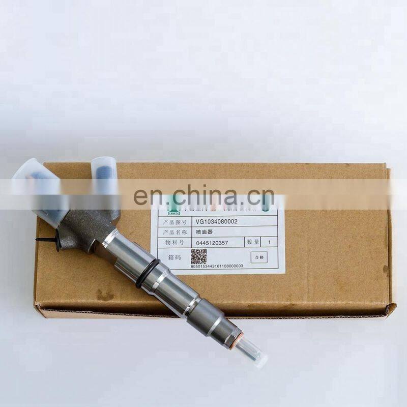 original injector 0445120357 for VG1034080002