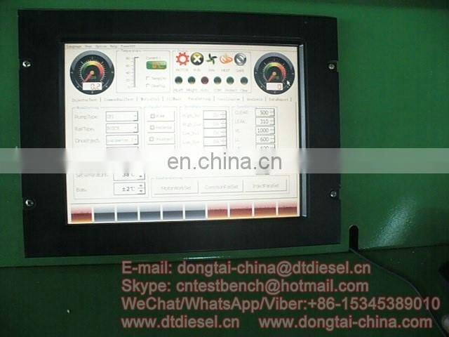 CRS300 common rail pump and common rail injector test bench