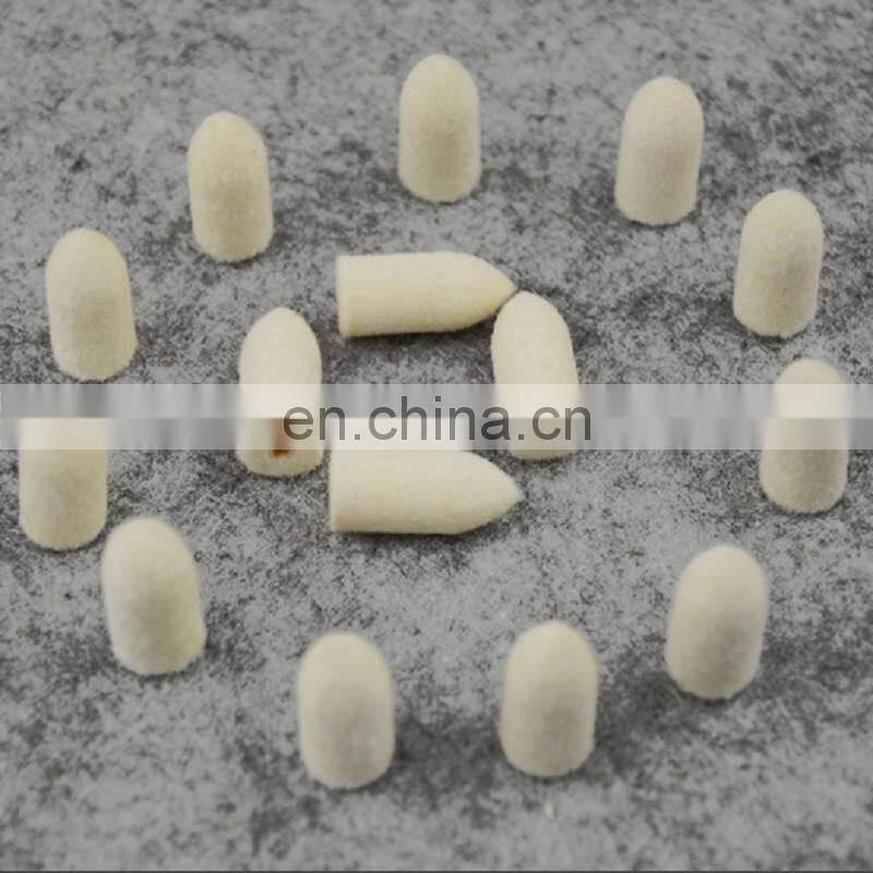 Wool felt Grinding Bobs / cone Polishing Heads