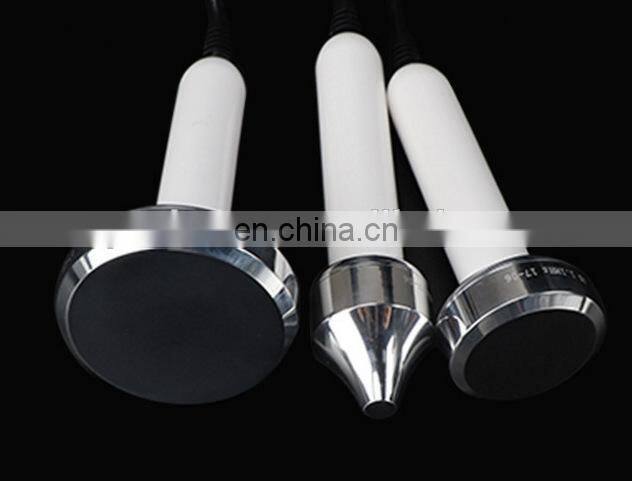 2019 Hot Selling 1Mhz-3Mhz Ultrasonic Skin Tightening Skin Lifting Skin Rejuvenation Beauty Machine With 3 Heads