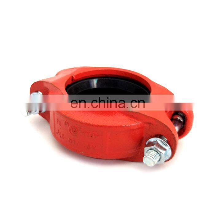 FM Approved ductile cast iron mech grooved pipe fittings manufacturers