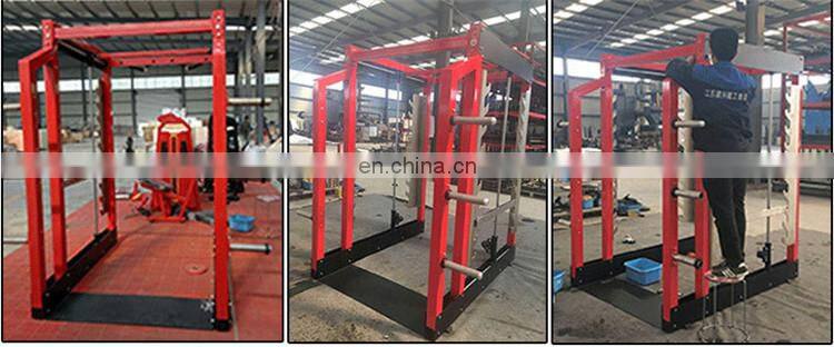 Gym commercial fitness equipment multifunctional 3D Smith machine