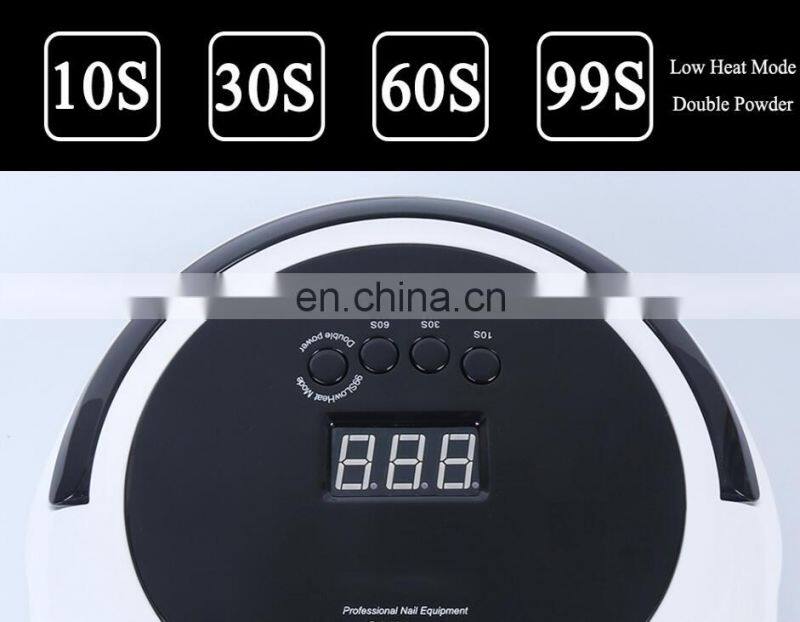 75W UV LED Nail Lamp Dryer Curing Lamp for Gel Polish with 36 Dual Light Source LEDs