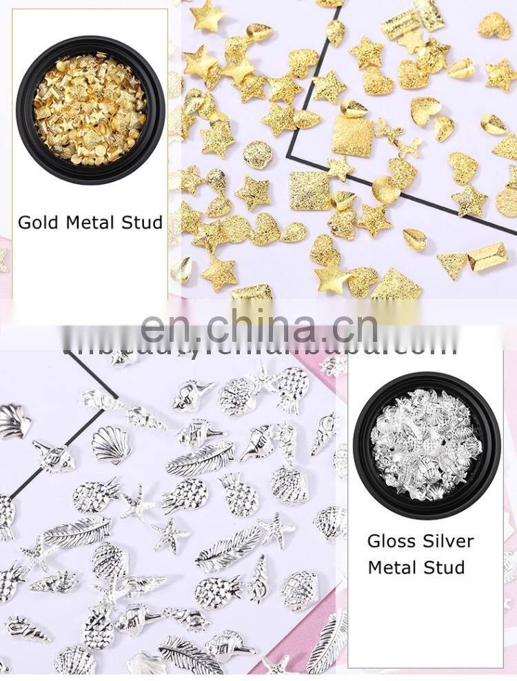 Factory wholesale Metal nail studs salon decor for sale