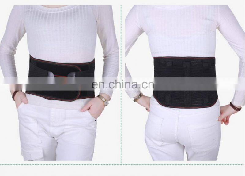 The medical waist fixation belt for lumbar disc highlights patient