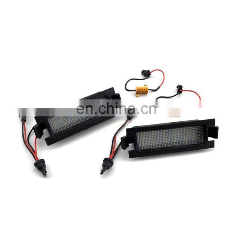 Carest 2pcs White Canbus 18SMD Led Number License Plate Light Lamp for Hyundai I30 (GD)2013 2014 2015 Auto Car-styling