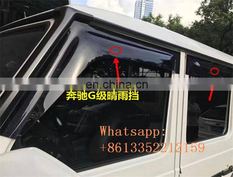 G class W463 G500 G55 G350D G63 lightproof windows visor fit for G wagon 1990-2018 year W463 window decoration