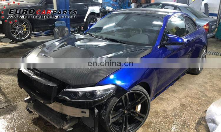 F87 side winglets fit for M series 2015-2018 F87 M2 carbon fiber MP style side winglets for M2