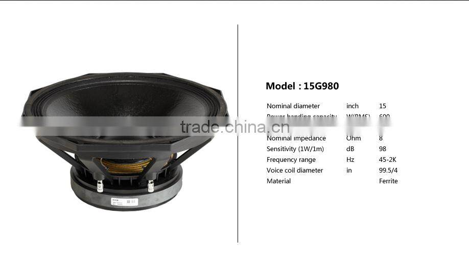 Passive Two-Way Loudspeaker Professional Speaker/Audio Sound Reinforcement Loudspeaker Supplier