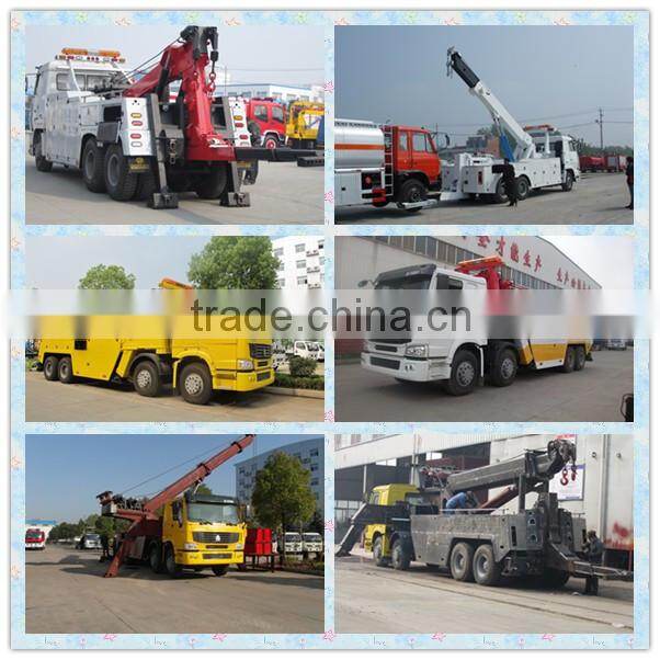 3ton small flatbed wrecker truck JMC