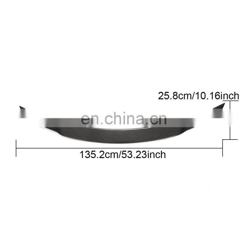 Modify Luxury R172 Carbon Fiber Rear Trunk Spoiler for Mercedes Benz SLK SLC Class R172 2011-2019