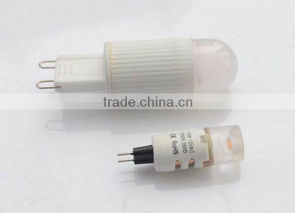 High Lumen Ceramic heatsink 230V 3W LED Bulb G9