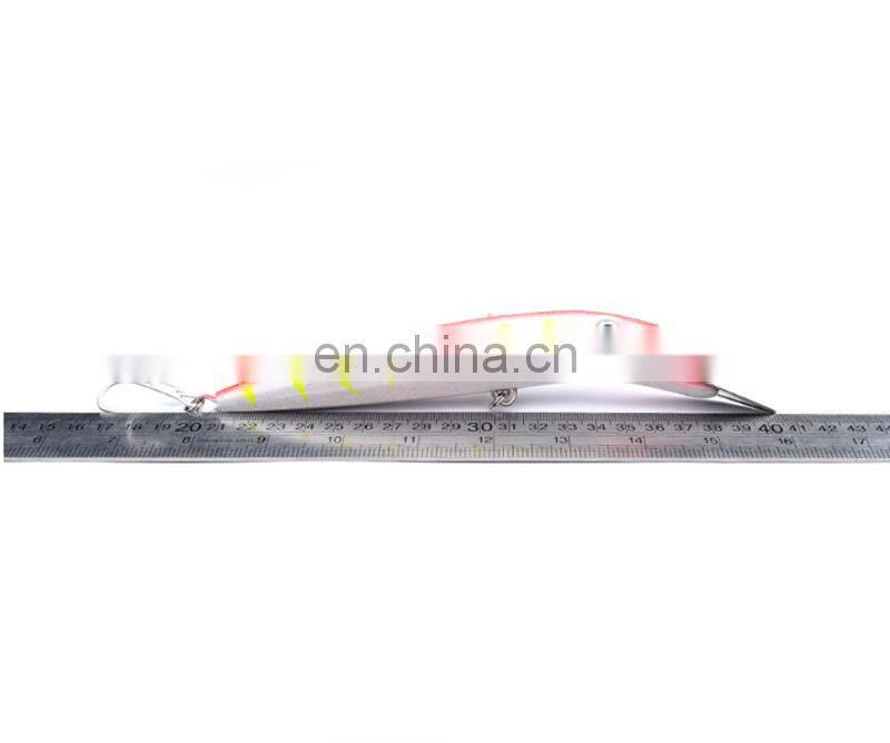20cm 47g High Quality Wholesale Lifelike Metal Lip Long Casting Fishing Sinking Minnow Bait