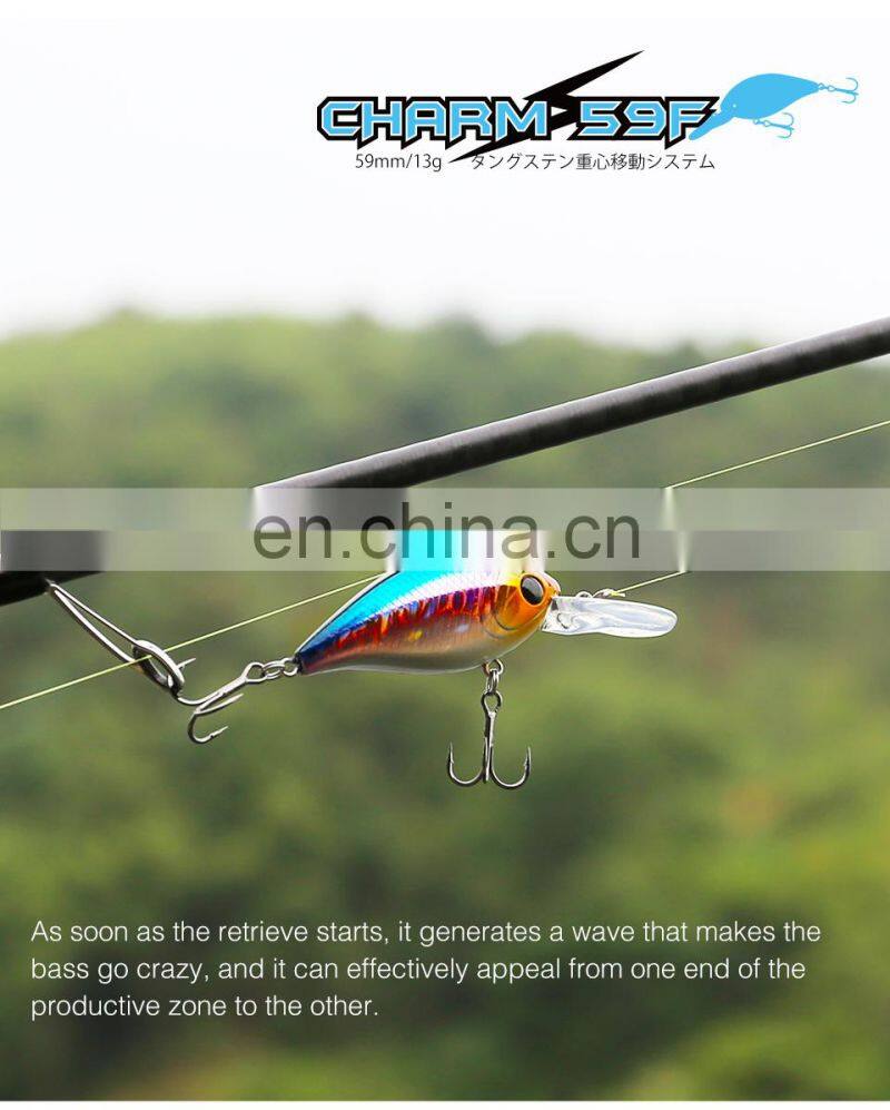 13g Trolling Lure Crank Bait Fake Fish Floating bait Mini Crankbait Fishing Lure