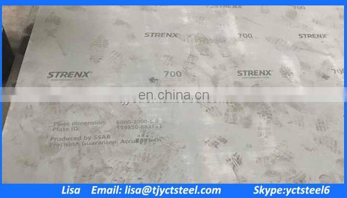 Super high strength structural steel plate STRENX 700 900 960