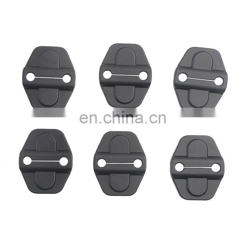 Offroad Black Car Door Lock Cover for Jeep Wrangler JL 2018+ Auto Accessories