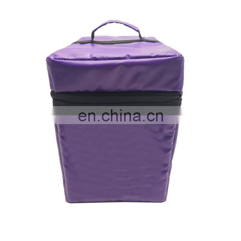 China Wholesale High Quality OEM Branded Transport Collapsible Cooler Bag Insulated Leakproof Food Delviery Bags Thermal Box