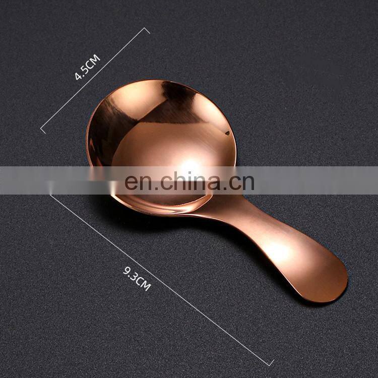 Stainless Steel Spoon Mini Coffee Tea Small Spoons Metal Spice Sugar Salt Scoop Kids Ice Cream Spoon Kitchen Cooking Gadgets