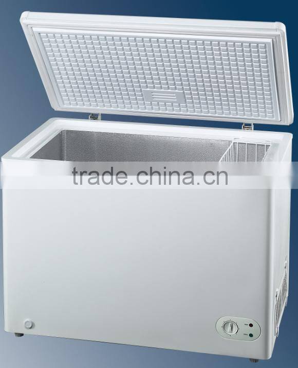 low power consumption solid door chest freezer, top open chest freezer