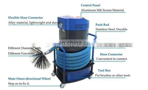 Robot ventilation Pipe duct cleaning equipment