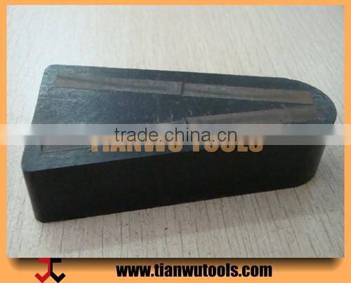 Metal Type Triangle Polishing Brick Abrasive Block (4 segments embed in bakelite)