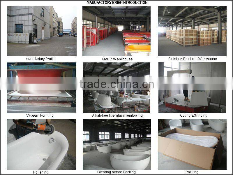 Installing acrylic bathtub bathtubs