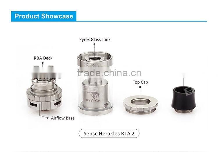 Wholesale Sense Herakles RTA 2 DIY Tank Elego Fast Shipping