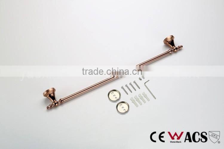 Hotel luxury bathroom accessory single bar towel rack