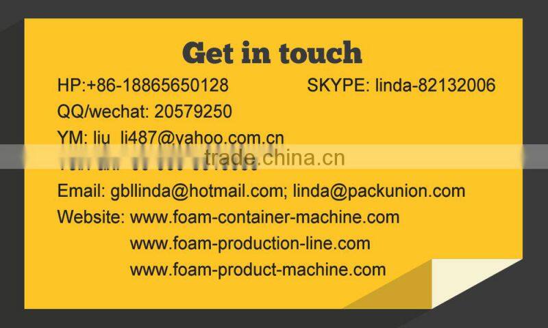 hamburger box forming machine