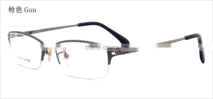 Custom made pure titanium half rim men glasses frames