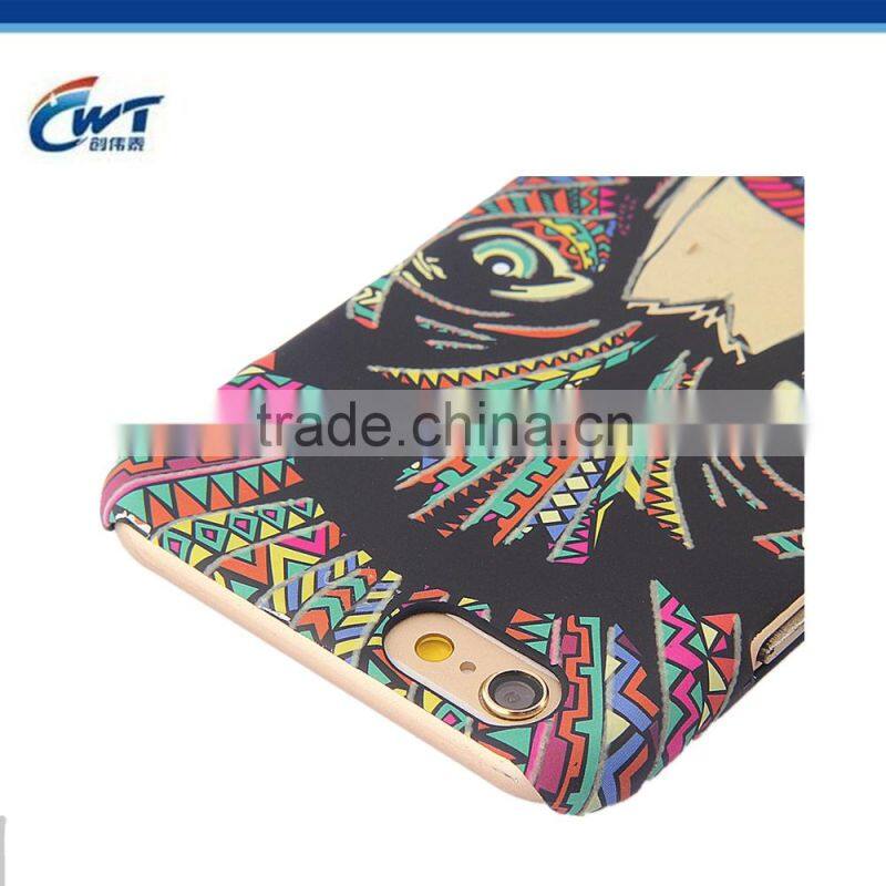 Graphic luminous mobile phone cover 3d for i phone6 plus phone case tpu pc