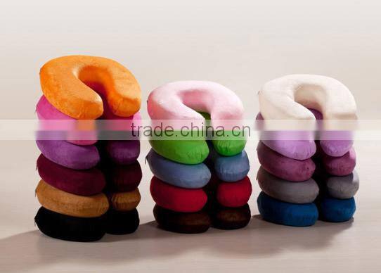 Manufacturers wholesale U shaped pillow neck pillow memory cotton u-shaped neck