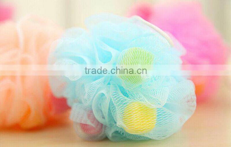 Good-qulaity Hot Sale Colorful Bath Ball with sponge For Bathroom