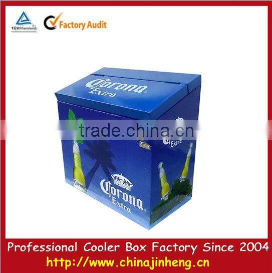 corona metal beer cooler