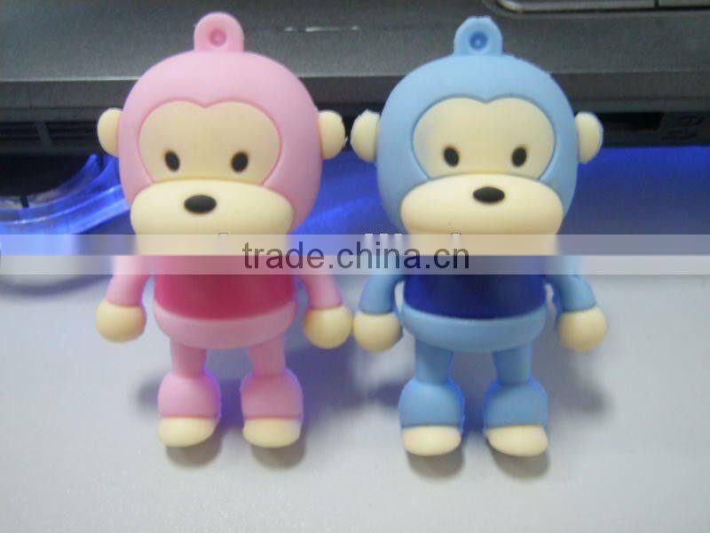 Personalized new design cartoon animal character usb flash drive