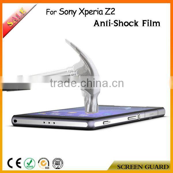 New Arrival!! Anti-shatter PMMA Anti-shock Screen Protector For Sony Xperia Z2