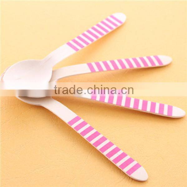 wood spoons Chinese style long handle coffee tea mixing spoon breakage-proof soup ladle kitchen tools