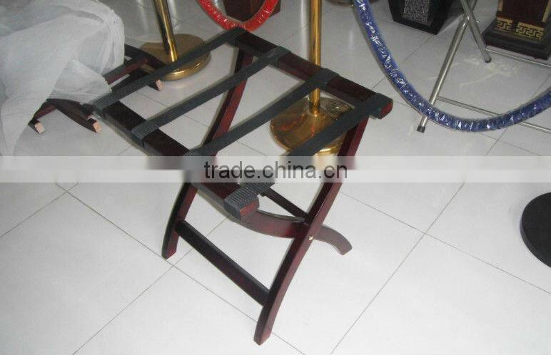 Wood Folding Luggage Rack for Bedroom