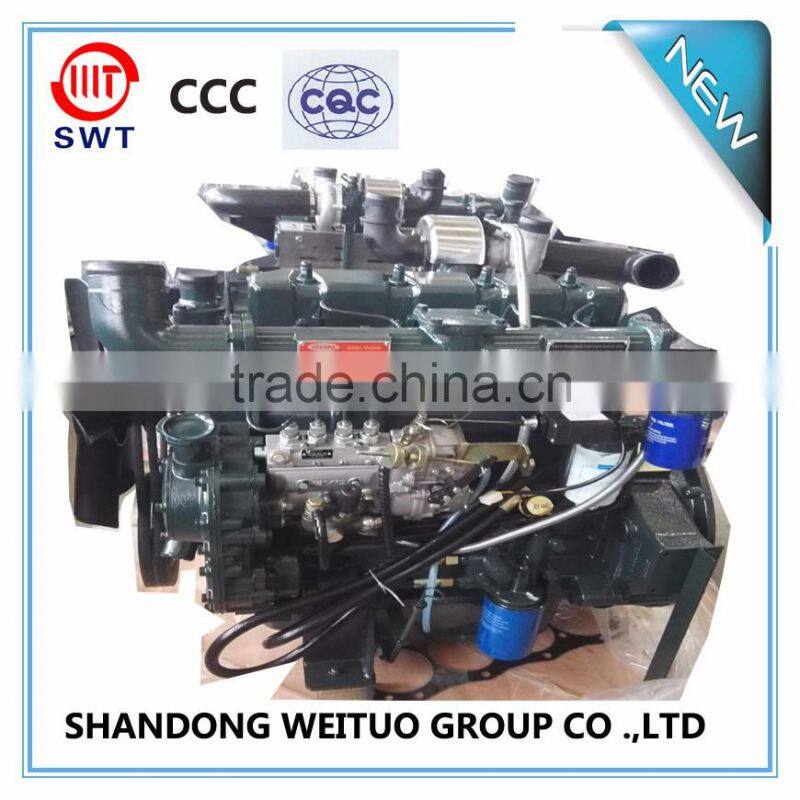 Chinese WEITUO water cooled 4 cylinder diesel engine for 60kva generator