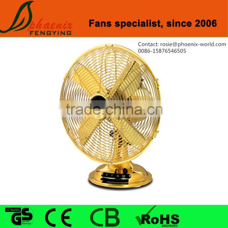 Home appliance metal table fan electric fan made in Zhongshan