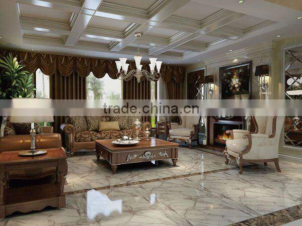 Fully Polished Porcelain Tile Marble Looked