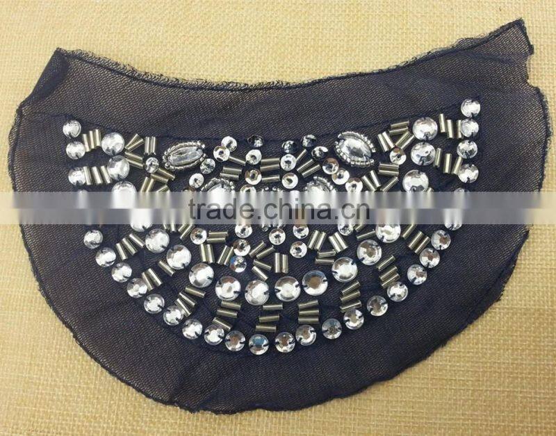 New Arrive Handmade Beaded Applique For Shoulder -- M113