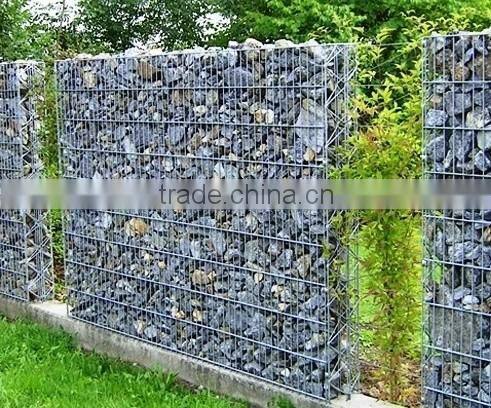 Welded gabion mesh Fencing / gabion wall construction / Gabion Fence